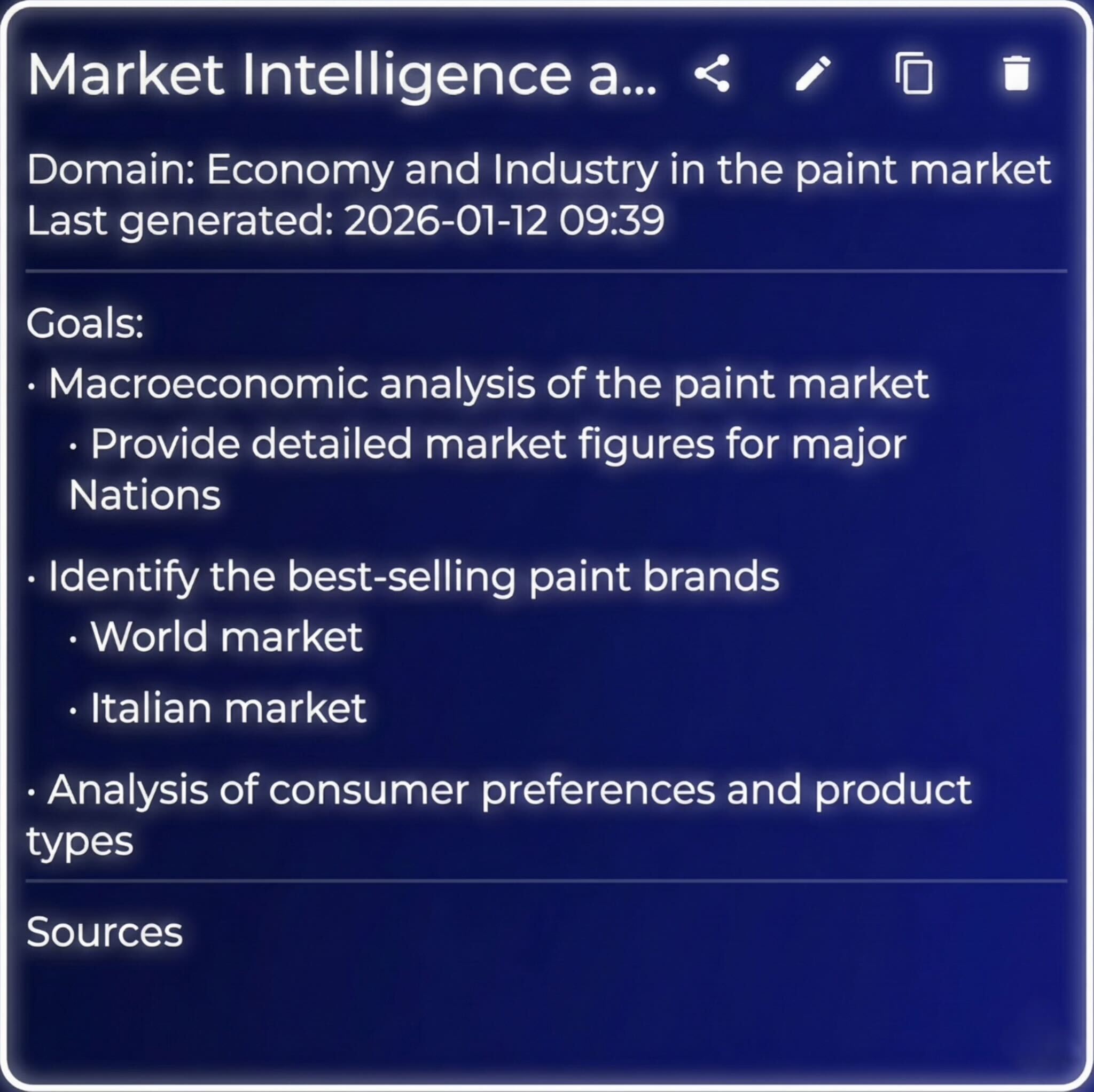 DeepReporting Intelligence